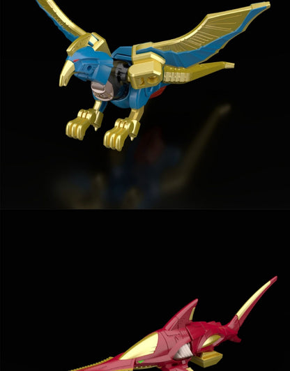 Bandai Smp Super Minipla Megazords Power Rangers Gaomuscle Gaoranger Gaohunter Kit Modelo Montável Bonecos de Ação Brinquedos Para Crianças