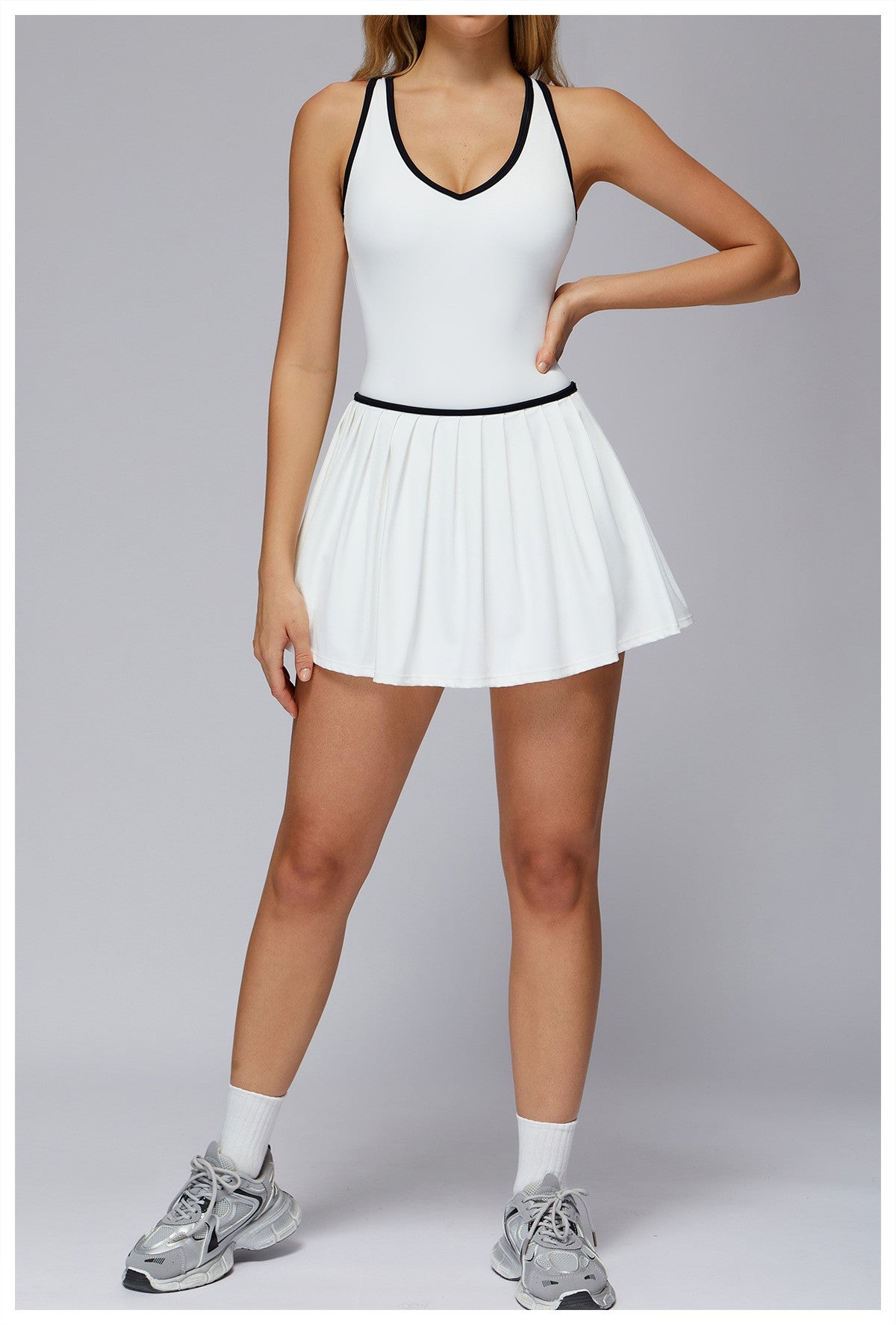 Yoga Jumpsuit Women Set Sexy Anti Glare One-Piece Jumpsuit Dance Ballet Sports Dress Gym Push Up Rompers Running Tennis Sports