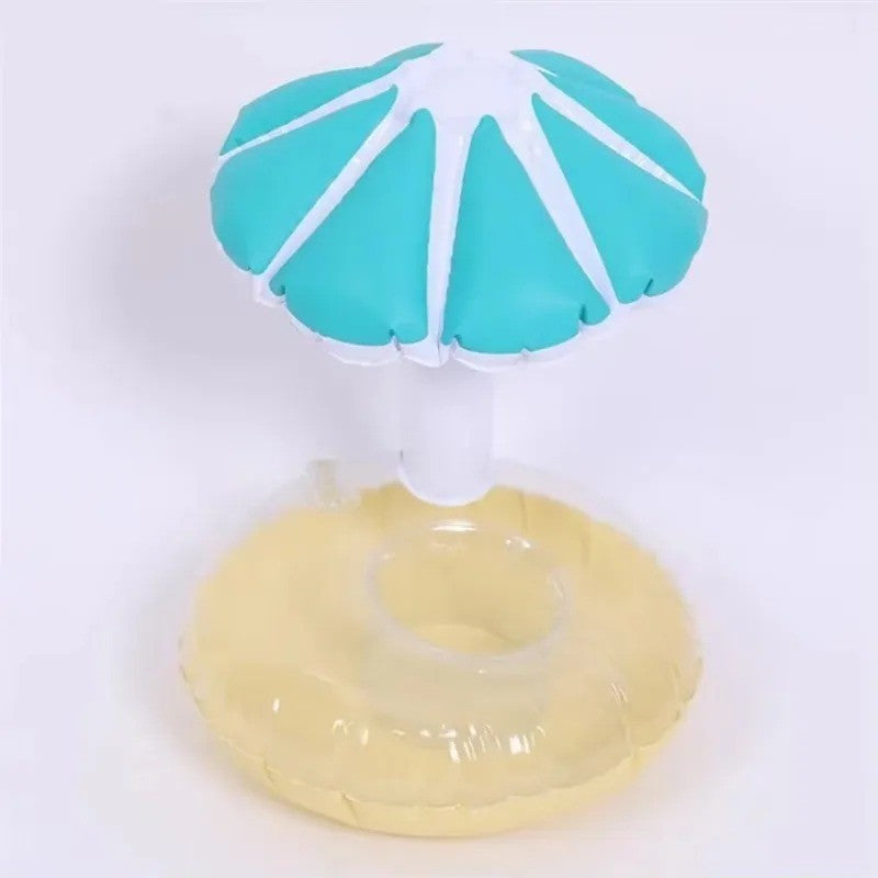 Hawaii Flamingo Coco Cup Holder Beverage Boats Phone Stand Floating Inflatable Pool Float Cup Holder Summer Beach Party Supplies