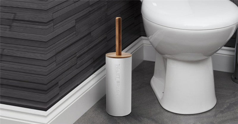 1x Acessórios de Banheiro Saboneteira Garrafa para Louça Lixeira de Banheiro Porta-Escova de Dentes Copo Suporte para Loção Escova Sanitária