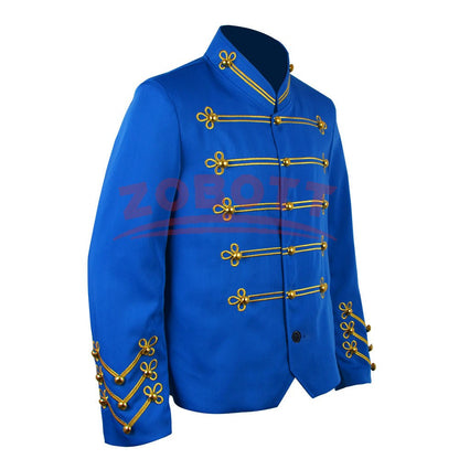 Thriller Era  Michael Jackson Easter Cosplay Performance Costumes Medieval Style Retro Banquet Costumes Trim Uniform In Stock