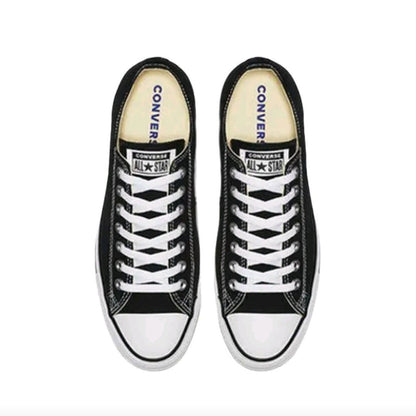 Converse All Star Men's and Women's Skateboarding Shoes, Anti-slip, Classic, Low Cut, Durable Sneakers, Black