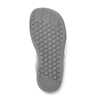 HOBIBEAR Mesh Barefoot Shoes Boys Girls Wide Toe Sneaker Zero Drop Walking Shoes(Toddler Little Big Kid)