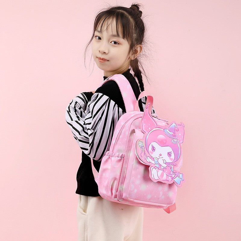 Children schoolbag new style kindergarten fashion cartoon backpack large capacity light backpack