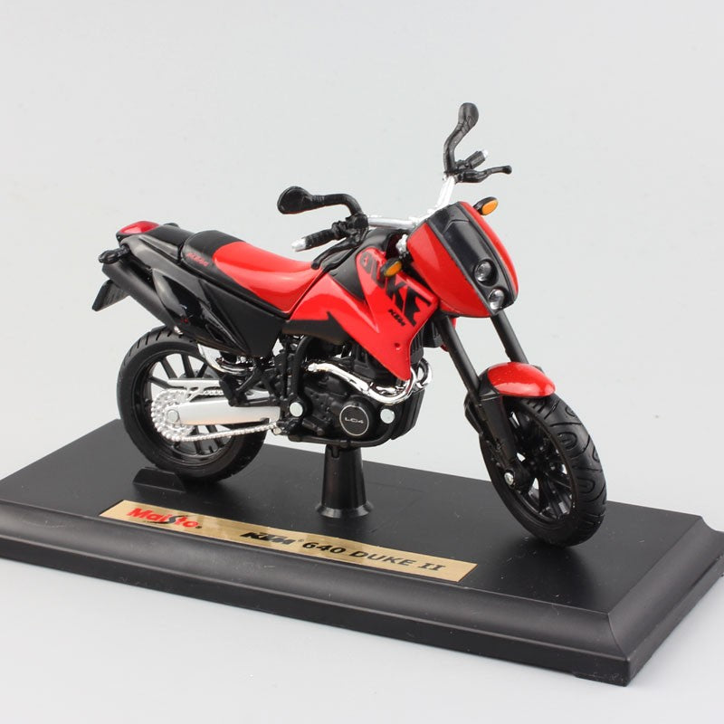 Modelo de motocicleta Maisto KTM 450 SX SXF EXC Racing RC 8C RC390 690 SMC R 640 Duke II Rally de escala 1/18 Diecast Veículos de Moto de Trilha