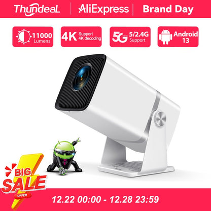 ThundeaL HD Mini Projector TD90 PK TD80W 1080P WiFi Android TD80 Projector Home Theater Cinema 3D Phone Video Movie Proyector