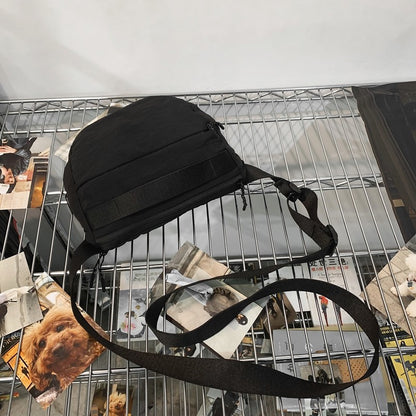 Sling Bag for Cycling & Commuting, Lightweight Large Capacity Travel Shoulder Bag, Unisex Sports Waist Pack Casual Outdoor