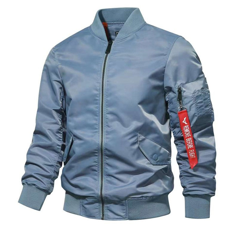 Bomber Jacket Men Winter Autumn College Camouflage Jackets Men Motorcycle Coat Windproof Army Pilot Military Jacket Streetwear
