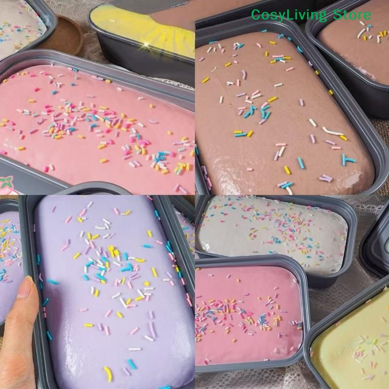 [CL]1Pc Box Cake Toy Slow Rising Squeeze Toy Butter Ice Cream Box Fidget Toy Anti Stress Release Hand Relax Gift[CL]