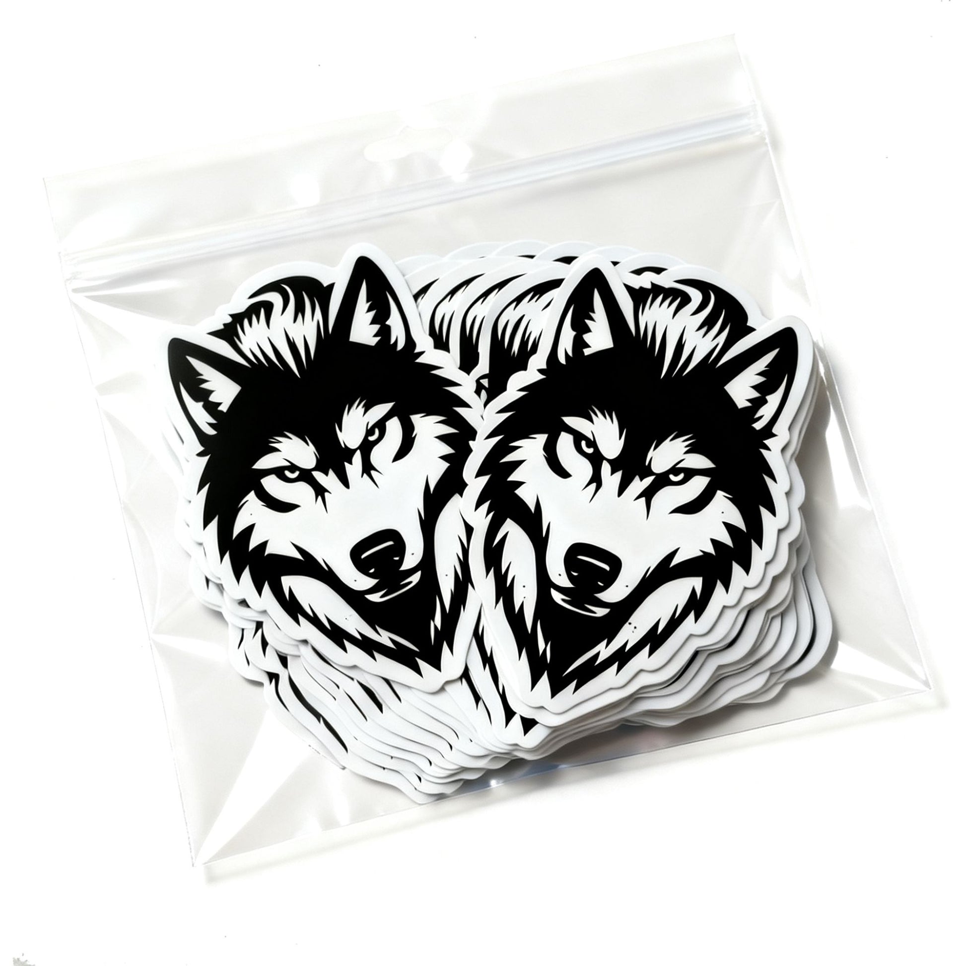 100pcs Custom Stickers PVC Waterproof Die Cut Vinyl Logo Design Brand Laptop Cute Personalized Sticker Glossy Film for Business