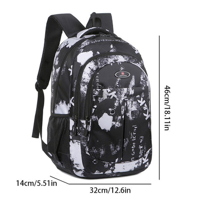 Waterproof men's backpack work 15.6-inch laptop men's business backpack university school backpack boys and girls school backpac