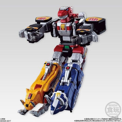 BANDAI Original SUPER MINIPLA Power Rangers Série Rei Dragão de Pulso\Deus Grande Besta Anime Action Figure Modelo Brinquedos Presentes Para Meninos