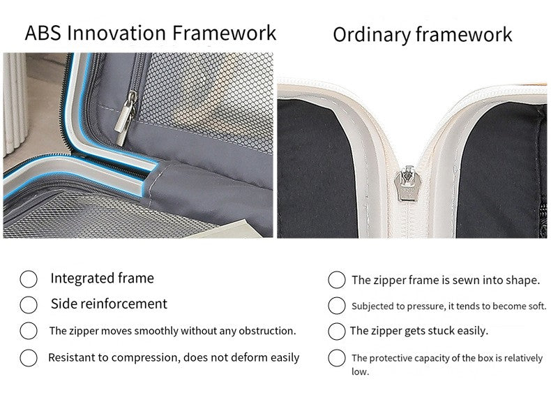 New Process Plastic Frame Suitcase 20-inch Carry-on Luggage 28-inch Thickened Trolley Case Large Capacity Travel Bag with Passwo