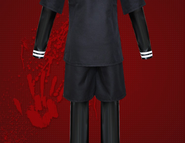 Anime Tokyo Ghoul Cosplay Kaneki Ken Cosplay Costumes Uniform Masks Hoodie Jacket Pants Shorts Full Set Outfits Wig Men