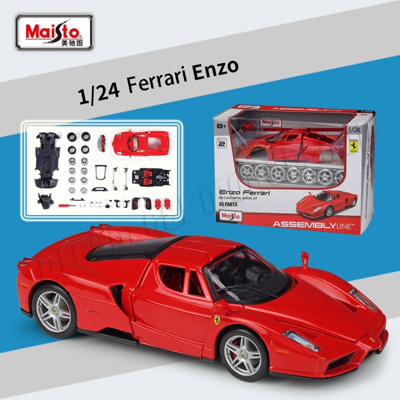 Maisto 1:24 Ferrari FXX K Roma Monza SP1 Carro Modelo Die-Cast Miniatura Carros Modelos Coleção Brinquedos Presentes Atacado