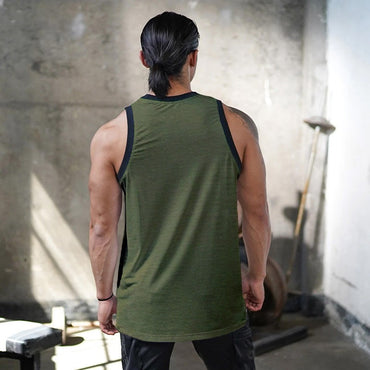 Plain Mens Bodybuilding Sleeveless Casual Shirts Gym Fitness Workout Muscle Tank Tops Summer Mesh Breathable Quick Dry Singlets