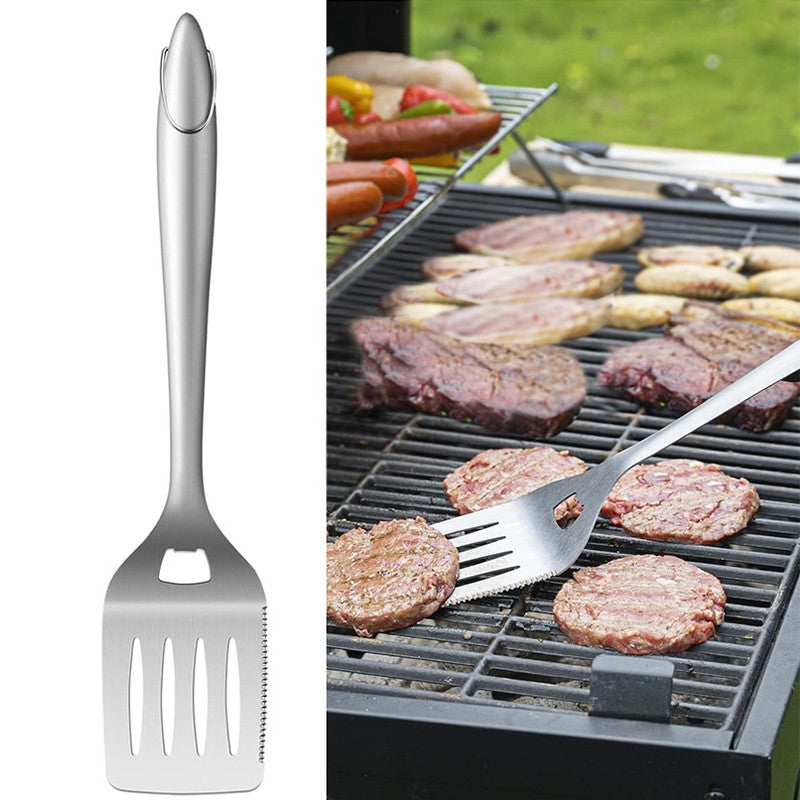 Stainless Steel Barbecue Tool Set Frying Pan Accessory Set Multifunctional Outdoor Barbecue Camping Cooking grill utensils set