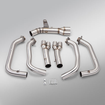 For Z900 Ninja 900 (2025-2026 Z900-SEstainless steel 2 oxygen sensor front exhaust, connected to the original car exhaust system