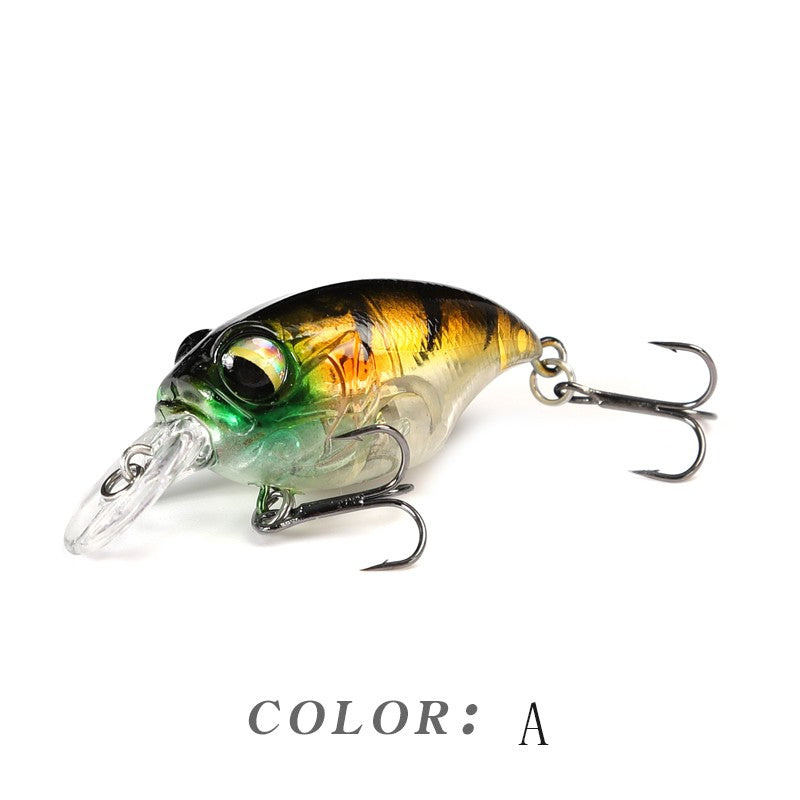 38mm 8g Topwater Mini Crankbait Fishing Lure Floating Wobbler Artificial Hard Bait for Pike Walleye Bass Plastic Swimbait Tackle