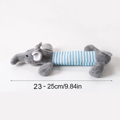 Brinquedo de Pelúcia Fofo de Pato com Som, Bicho de Pelúcia Chiador, Brinquedo para Cão que Limpa os Dentes, Brinquedo de Corda para Roer, Acessórios para Animais de Estimação