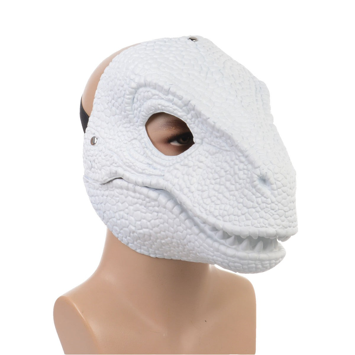 1pc Mouth Removable Mask, Halloween, Christmas Animal Dinosaur Mask Head Cover, Party Dress Up Supplies