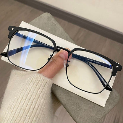 Metal Frame Myopia Glasses Men Women Blue Light Blocking Computer Eyewear Unisex Near Sight Eyeglasses Diopter 0 To -4.0 ????