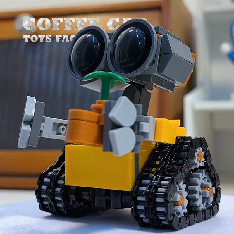 Sci-Fi Movie Robot Wall E MOC Building Blocks Dolls Space Mecha MOC Bricks Action Figure Toys Adult Children Birthday Gifts DIY