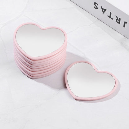 10Pcs Heart Shaped Mini Mirrors Suitable for Wedding Birthday Party Holiday Gifts for guest Christmas Home Decoration Supplies