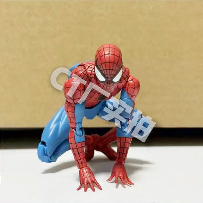 Ct Toys Homem-Aranha Mafex 185 Traje Clássico Anime Figure Ver Miles Morales 2099 Homem-Aranha Boneco de Ação Brinquedos Presente Infantil