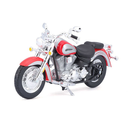 Maisto 1:18 Yamaha Road Star Liga Motocicleta Modelo Diecasts Metal Brinquedo Moto de Corrida de Rua Simulação Presentes Infantis
