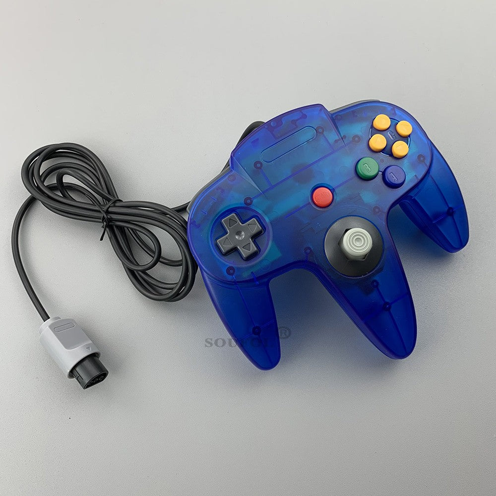 Wired Gamepad For NS 64 Host N64 Controller Gamepad Joystick For Classic Nintend 64 Console Games For Mac Computer PC