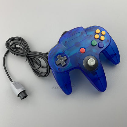 Wired Gamepad For NS 64 Host N64 Controller Gamepad Joystick For Classic Nintend 64 Console Games For Mac Computer PC