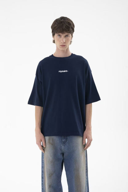 Y2K Hip-hop retro English letter print simple men short-sleeved Harajuku High Street punk Rock Versatile round-neck T-shirt