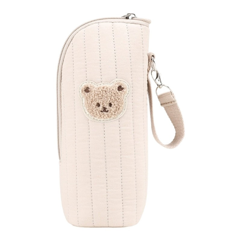 J15U Multifunctional Cotton Thermal Bottle Bag With Aluminum Insulation Design For Baby Feeding Essential Travelling