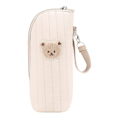 J15U Multifunctional Cotton Thermal Bottle Bag With Aluminum Insulation Design For Baby Feeding Essential Travelling