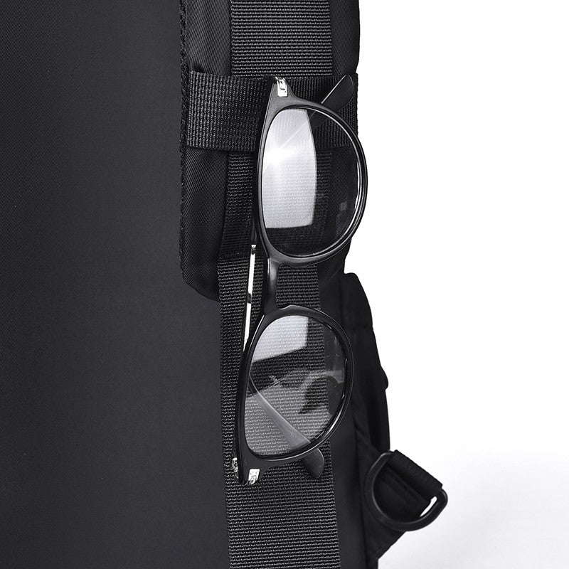 Men's Multifunctional Chest Bag with Adjustable Shoulder Straps, Suitable for Sports, Business, Travel, Commuting, Daily Outings