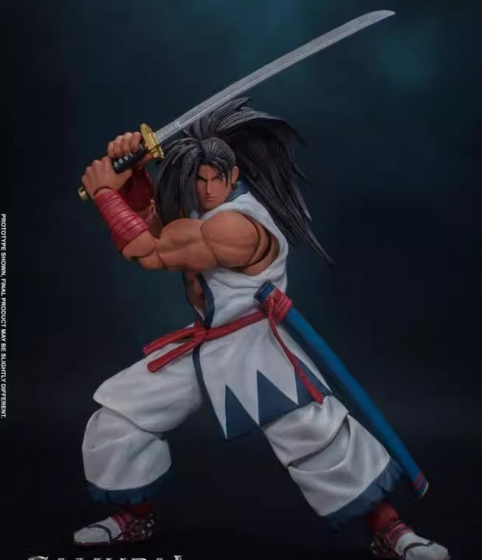 ?Original?Storm Collectibles 1/12 Scale SNK Samurai Shodown Haohmaru Normal Color & Blood Version Action Figure Model Toys