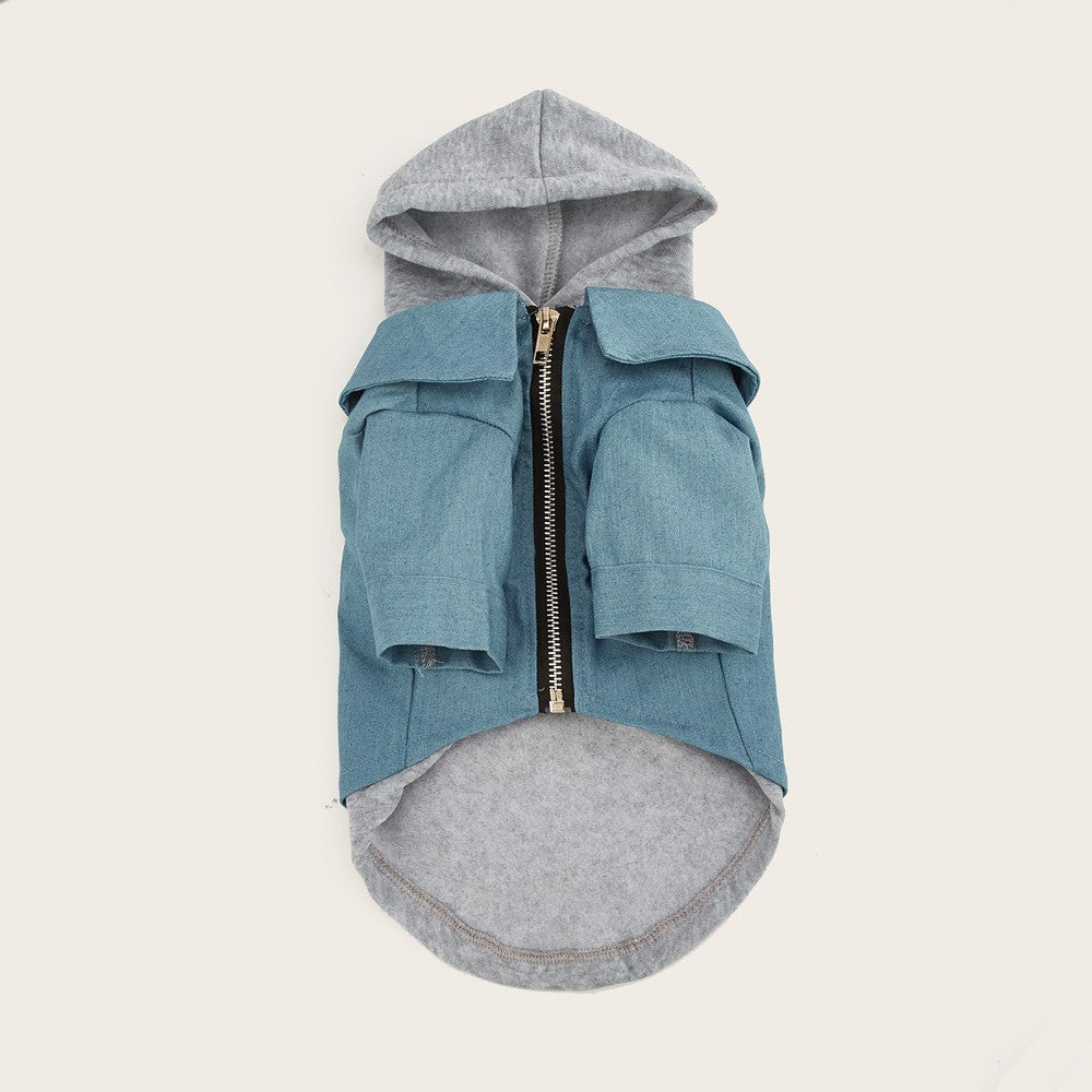 Roupas de Inverno para Cães Moletom Quentinho para Pets Casaco de Cachorro Confortável e Moderno para Cães Pequenos e Médios