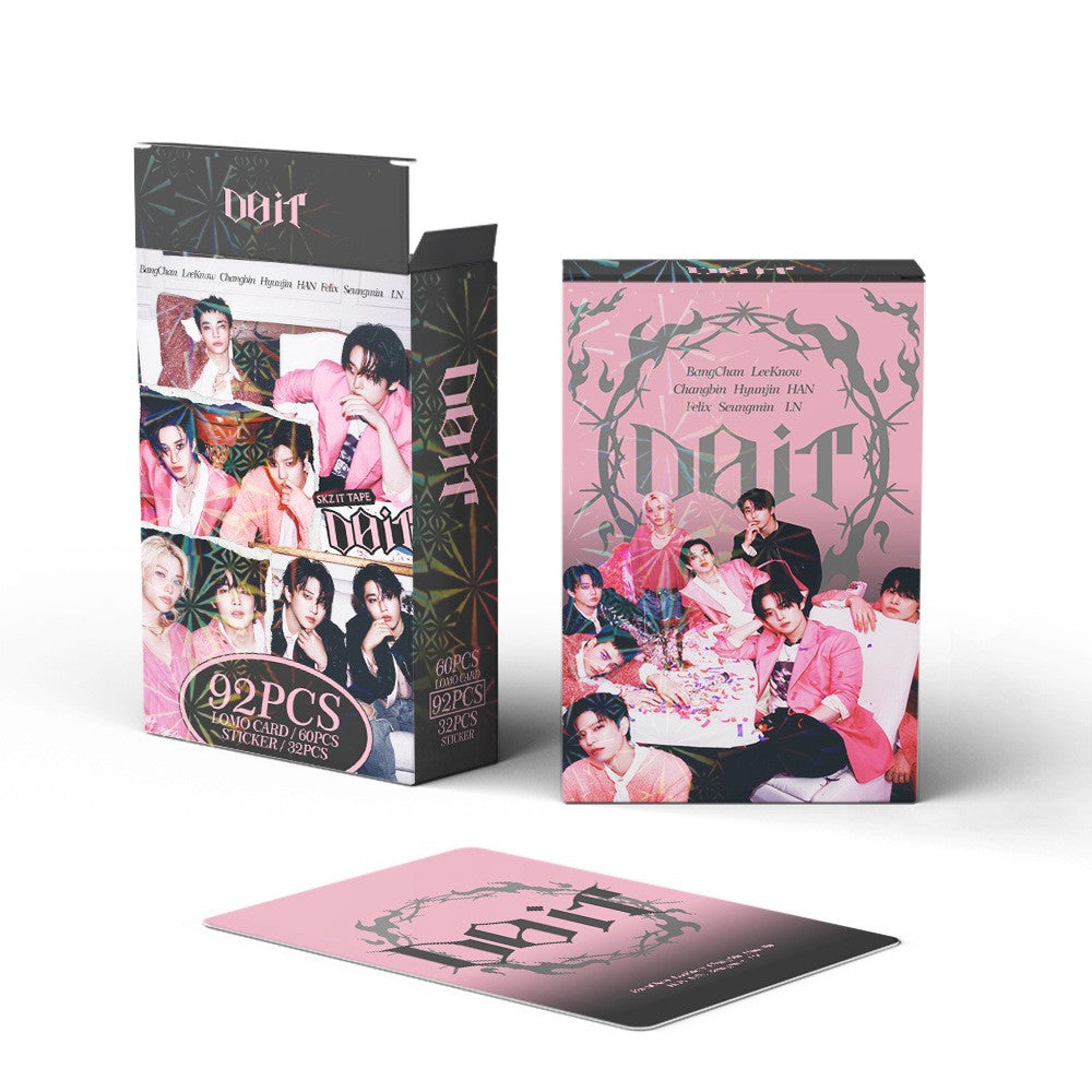 92P Star Little Cards Stray Kids Karma "DO IT New Special Photo Card Anime Peripheral Game Collection Card SKZ LOMO Small Card