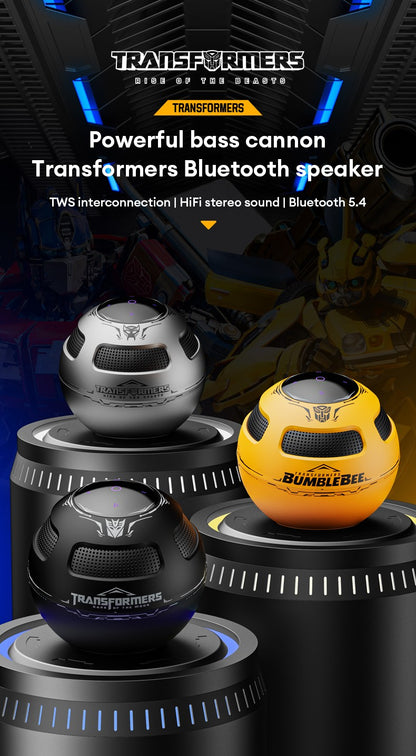 Escolha TRANSFORMERS TF-Y17 Alto-falante Portátil de Longa Duração Caixa de Som Multifuncional Estéreo Sem Fio Bluetooth
