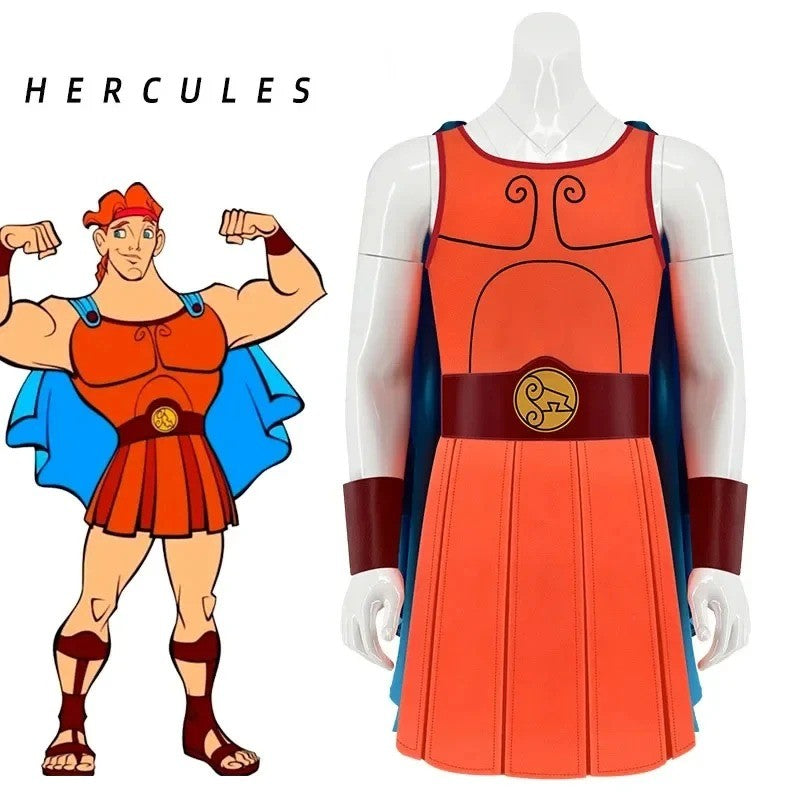 Anime Megara Hades Hercules Cosplay Costume Megara Pink Dress Strongman Jumpsuit Cape Hades Long Robe Halloween Carnival Suit