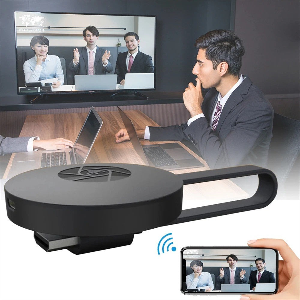 Chromecast Google WiFi HDMI Dongle HD 1080P/4K Media Streamer TV Stick para Smart TV iOS Android Casa Inteligente Entretenimento
