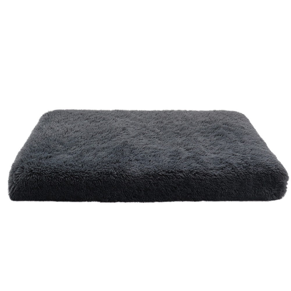 Cama para Cachorro Super Macia de Pelúcia Camas para Gatos para Cães Pequenos Médios Grandes Removível para Limpeza Almofada para Filhotes Cama para Cães Calmante Tapete para Animais de Estimação