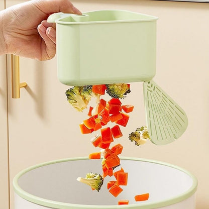 Nova cesta de drenagem com ventosa para pia, cesta de filtro para lavar frutas, escorredor triangular de pia de cozinha para resíduos de alimentos?