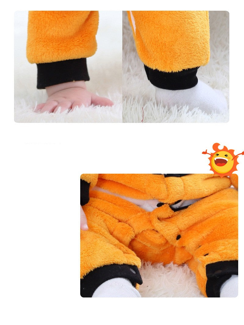Cosplay Clothes Baby Romper Onesie Infant Boy Girl Cartoon Nemo Baby Onesie Ropa Bebe Rompers Onesie Winter Soft Outfit Costume