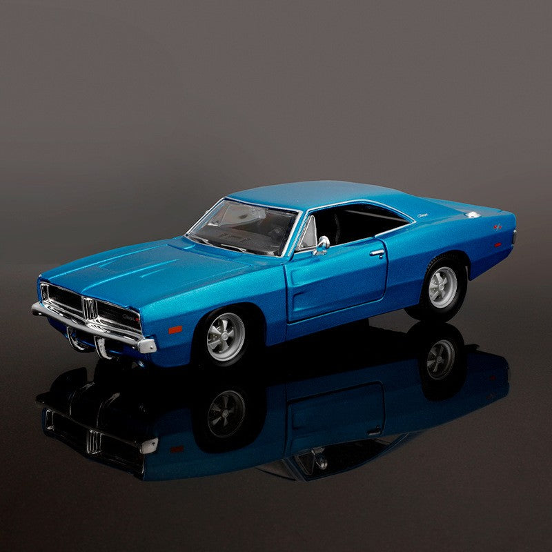 Maisto 1:24 Dodge Charger R/T 1969 Carro de Liga Leve Fundido e Veículos de Brinquedo Modelo de Carro em Miniatura para Crianças