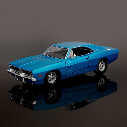 Maisto 1:24 Dodge Charger R/T 1969 Carro de Liga Leve Fundido e Veículos de Brinquedo Modelo de Carro em Miniatura para Crianças