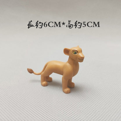 Disney O Rei Leão Engraçado Zazu Simba Mufasa Nala Sarabi Boneco de Ação Brinquedo Leão Fofo de Dedo Presentes de Aniversário para Crianças
