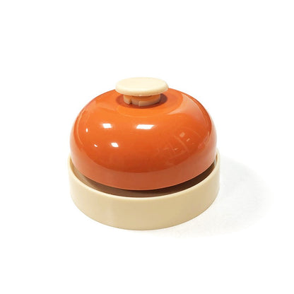 Brinquedo Musical Sino de Metal Bebê com Estímulo Auditivo Colorido, Campainha de Mesa, Campainha de Chamada para Jogos, Chamada de Animais de Estimação, Auxílio para Crianças