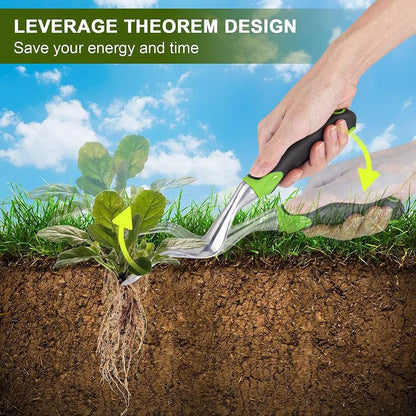 Hand Weeder Tool Weed Puller Tool for Garden Weeding Digger Tool with Ergonomic Handle for Weed Removal Farmland Transplantation